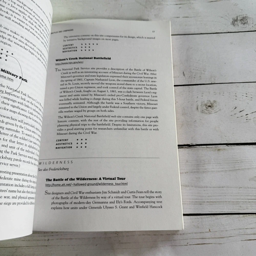 Civil War on the Web Carter Jensen 2003 Revised Updated Guide CD-ROM SR Books